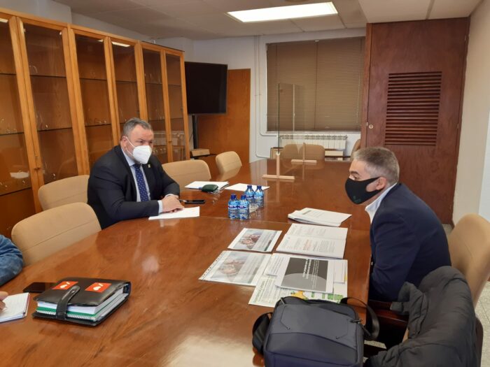 Valentín Barrio (D) y Eduardo Morán (I)